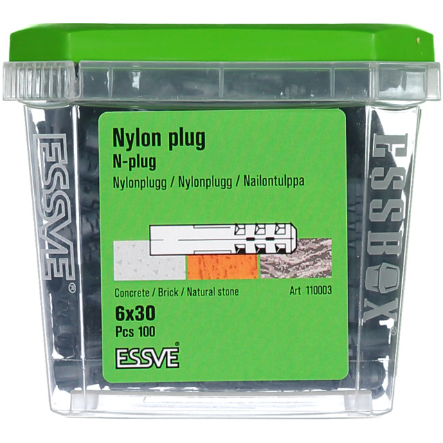 N-PLUGG N6X30MM 100ST                 100701 | Beijerbygg Byggmaterial