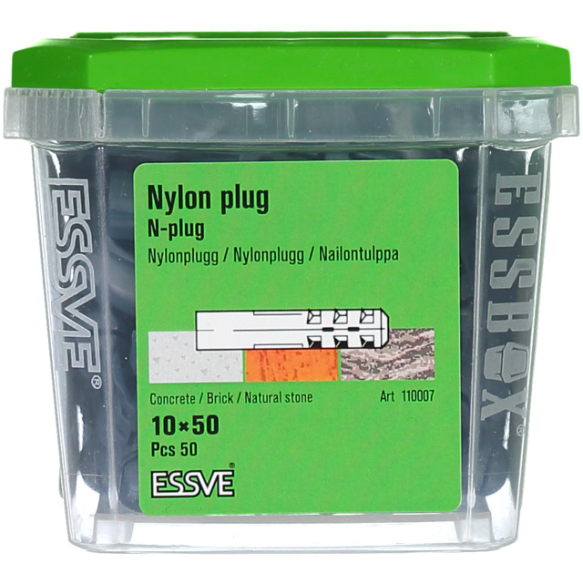 N-PLUGG N10X50 50ST                  100701 | Beijerbygg Byggmaterial