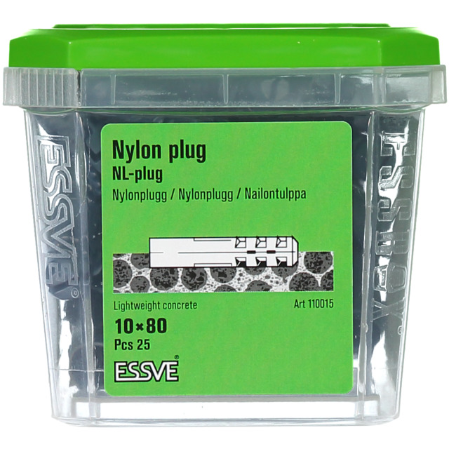N-PLUGG NL10X80 25ST                  100701 | Beijerbygg Byggmaterial