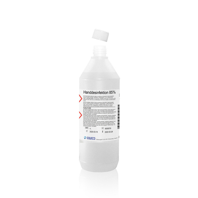 HANDDESINFEKTION 85% 1 LITER | Beijerbygg Byggmaterial