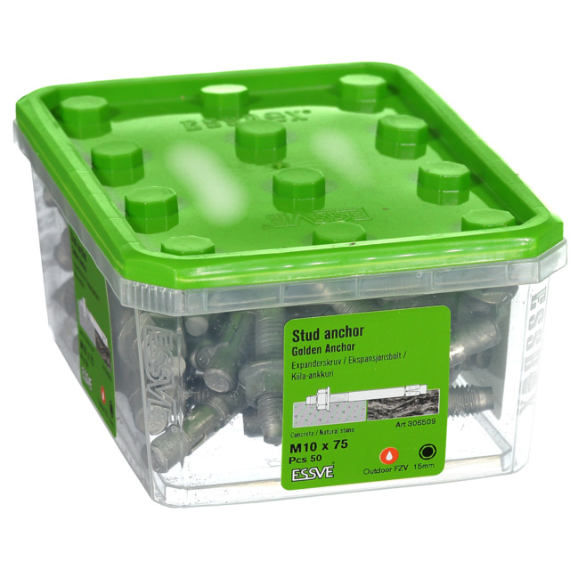 EXPANDER GA M10X75 FZV 50ST