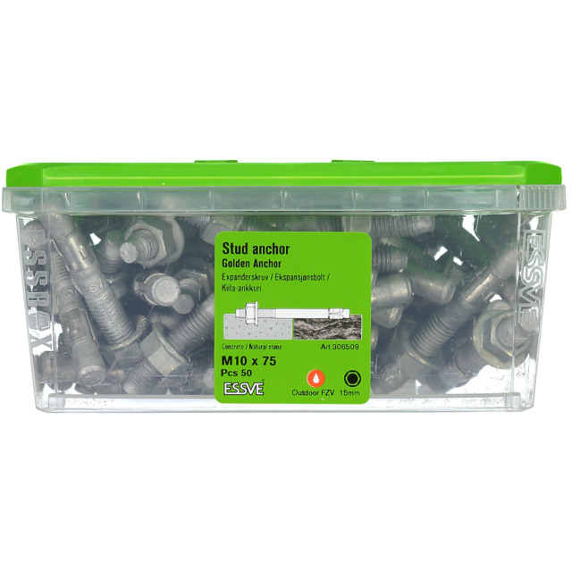 EXPANDER GA M10X75 FZV 50ST