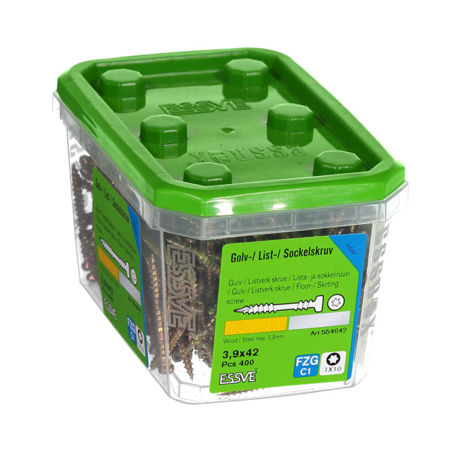 SOCKELSKRUV FZG 3,9X42 400ST