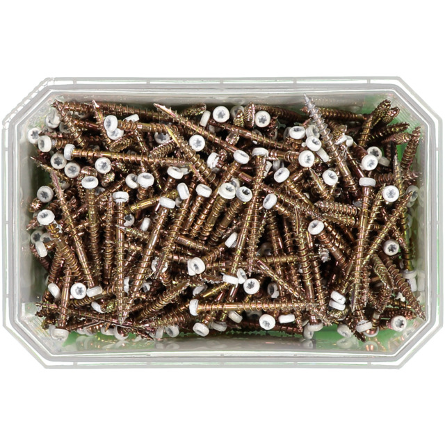 SOCKELSKRUV VIT 3,9X42 400ST | Beijerbygg Byggmaterial