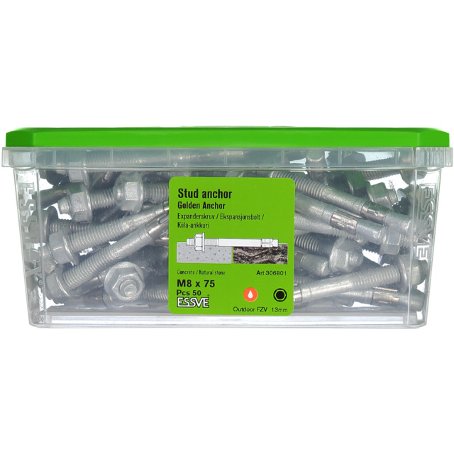 EXPANDER GA M8X75  FZV 50ST