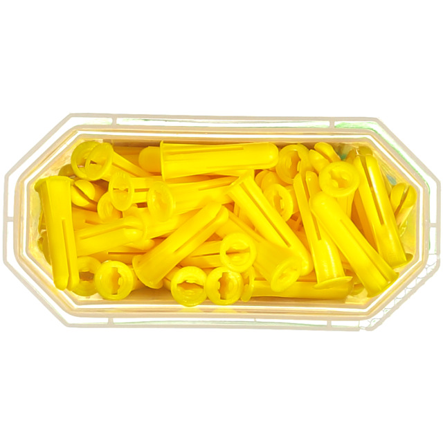 PLASTPLUGG GUL 5.5X25 100P