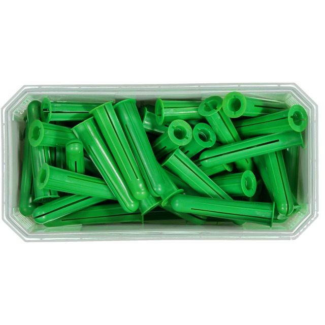 PLASTPLUGG GRÖN 12X60 50P