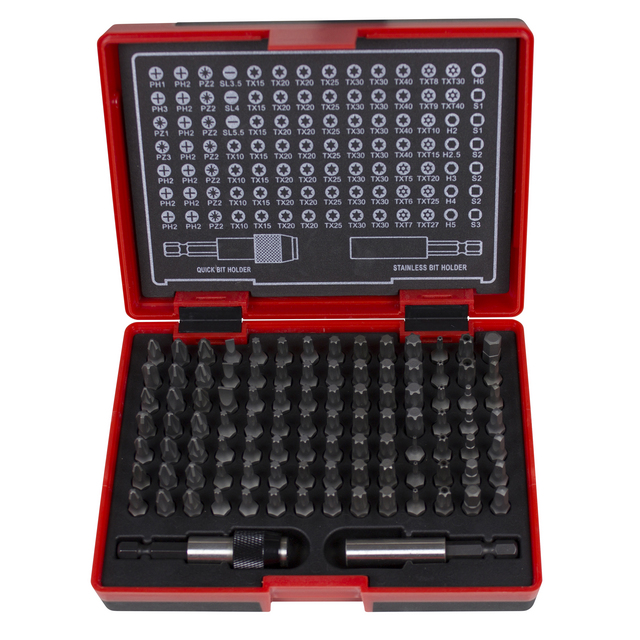 Alternativ bild 0 för TECOS bitsats T-B100. 100 delar