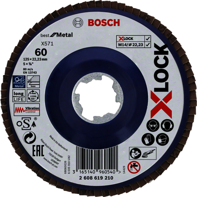 LAMELLSLIPSKIVA XL RAK BFM K60 125MM | Beijerbygg Byggmaterial