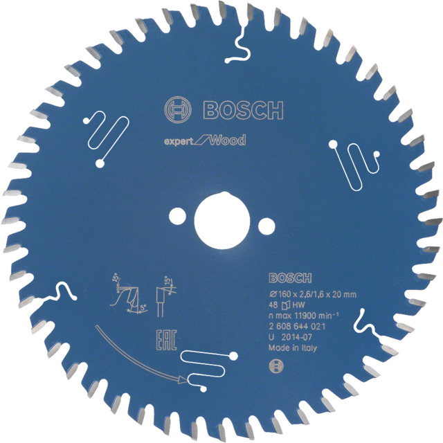 CIRKELSÅGKLINGA EXP WOOD 160X20X2,6MM 48T