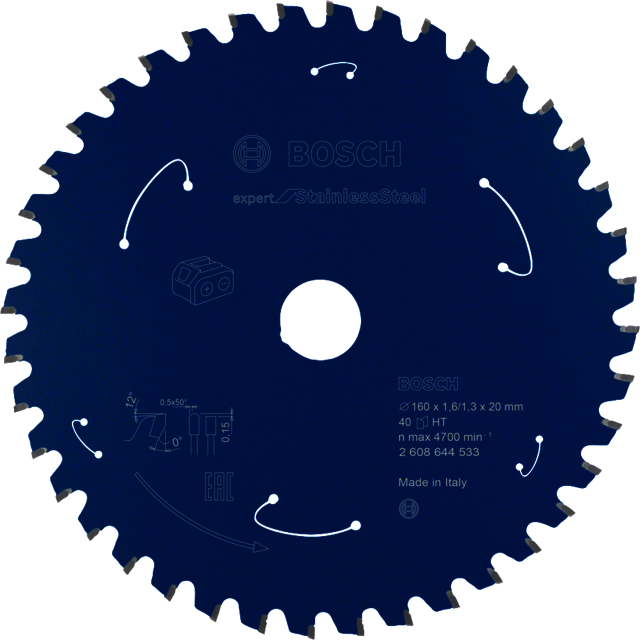 CIRKELSÅGKLINGA EXACU INO 160X20X1,6MM 1,3X40T