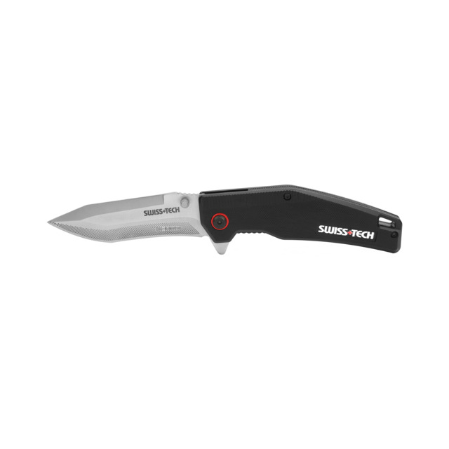 FÄLLKNIV SWISSTECH G10 BI-METALL | Beijerbygg Byggmaterial