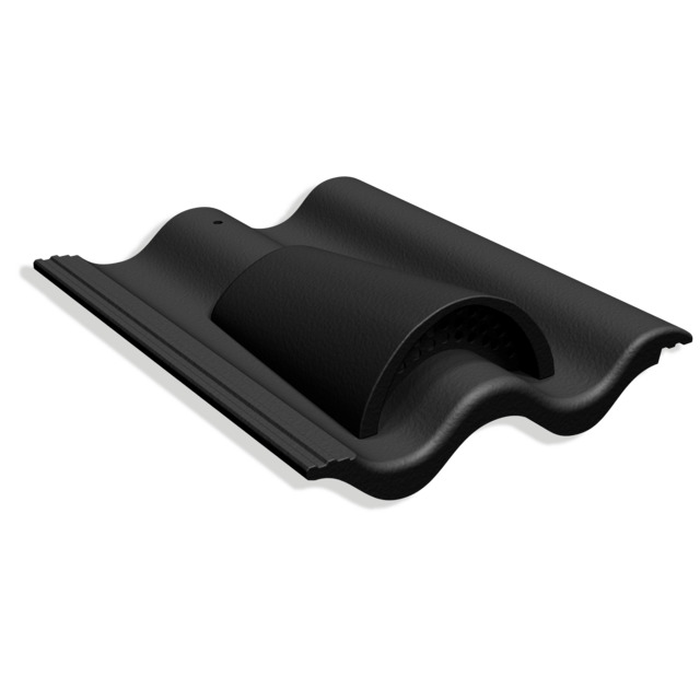 LUFTNINGSPANNA YB SVART END 2-KUP