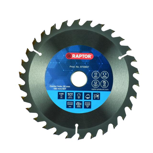 CIRKELSÅGKLINGA 160MM 30T RAPTOR