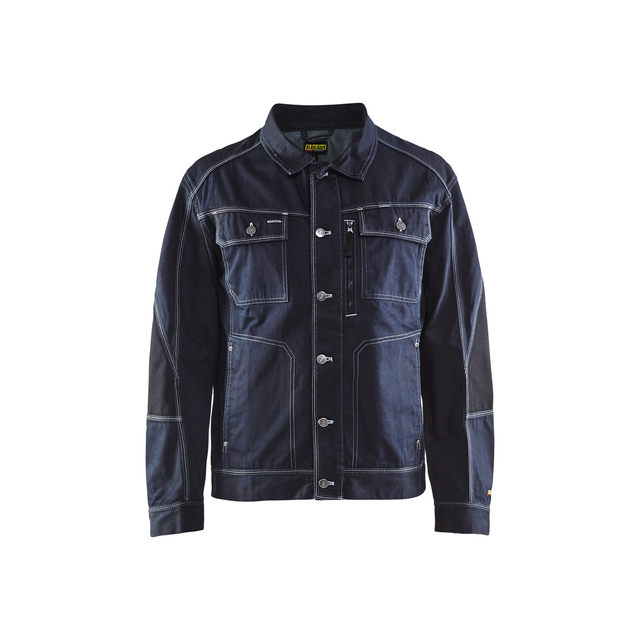 HANTVERKSJACKA 4059 1140 DENIM MARINBLÅ/SVART S | Beijerbygg Byggmaterial