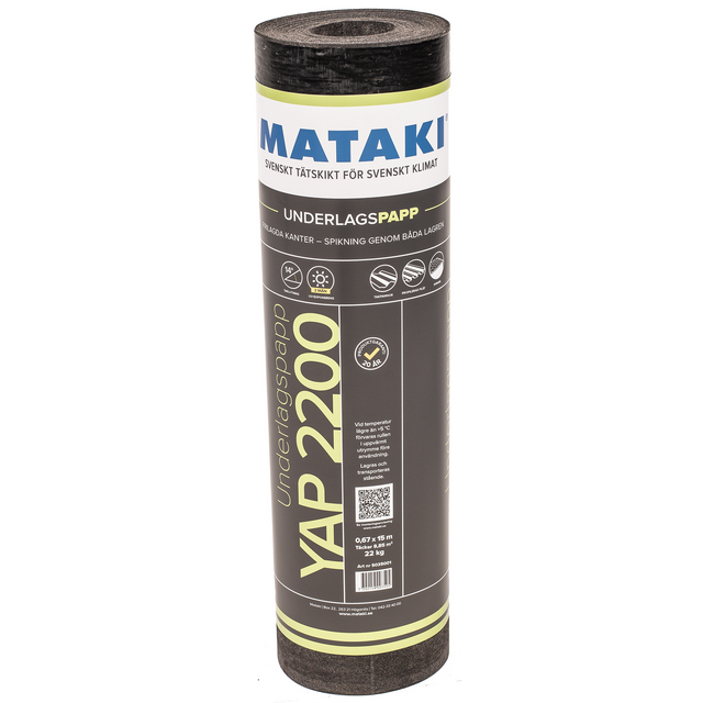 UNDERLAGSPAPP YAP 2200 15X0,67M