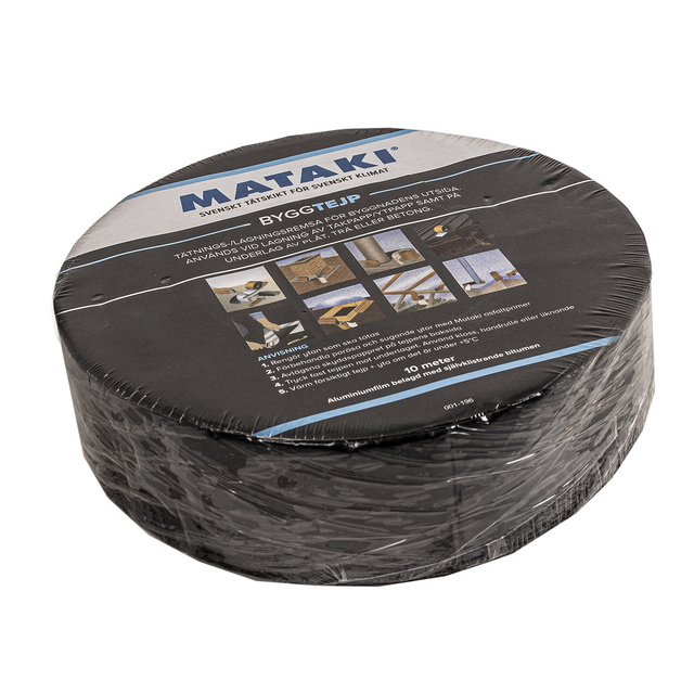 BYGGTEJP MATAKI GRÅ 10MX50MM | Beijerbygg Byggmaterial