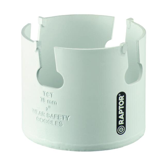 HÅLSÅG TCT 76MM TRÄ DJUP 51MM RAPTOR