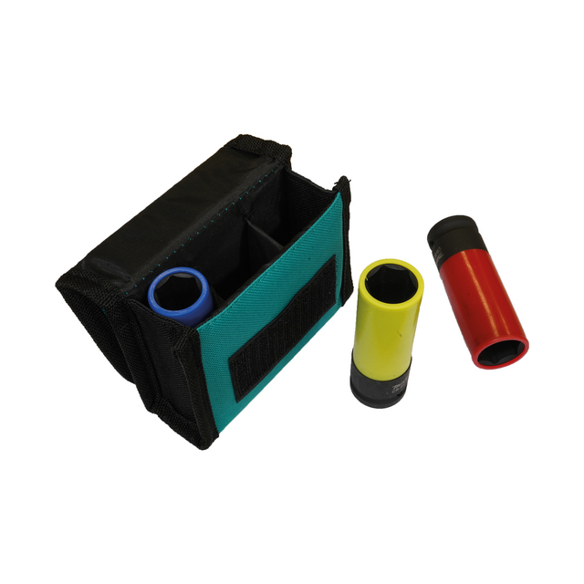 Produktbild föreställande artikeln KRAFTHYLSSATS E-12354 MAKITA 1/2T 17 19 21MM 3DELAR från kategorin Hylsor