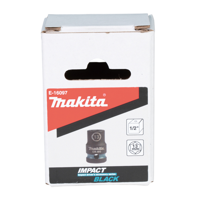 KRAFTHYLSA E-16097 MAKITA IMPACT BLACK 1/2T 13MM | Beijerbygg Byggmaterial