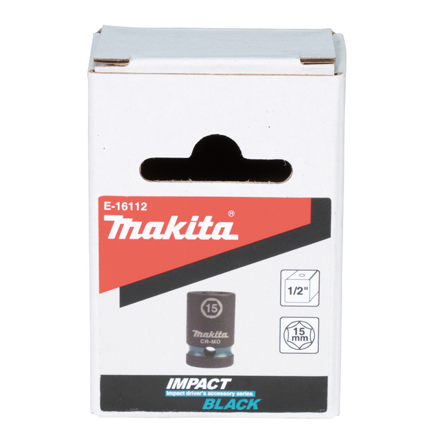 KRAFTHYLSA E-16112 MAKITA IMPACT BLACK 1/2T 15MM | Beijerbygg Byggmaterial