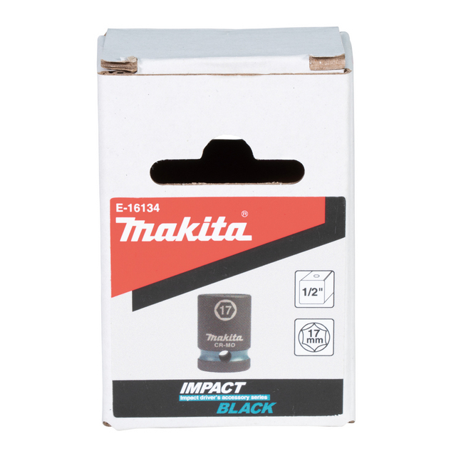 KRAFTHYLSA E-16134 MAKITA IMPACT BLACK 1/2T 17MM | Beijerbygg Byggmaterial