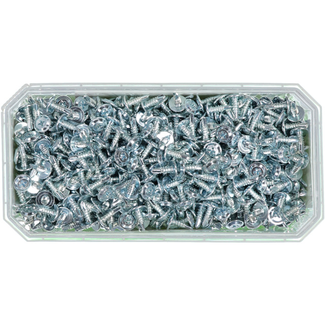 MONTAGESKRUV 4,2X13 BORRSPETS 1000ST PH2 STÅL FZ 406511