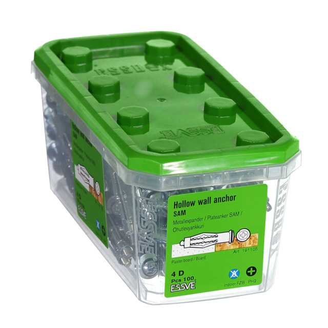 METALLEXPANDER SAM 4D 18-28 100ST GREPPOMR 4/60   101800 | Beijerbygg Byggmaterial