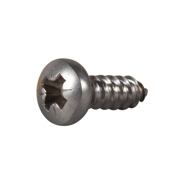PLÅTSKRUV RUND SKALLE ROSTFRI SYRAFAST A4 4,2X13 10ST | Beijerbygg Byggmaterial