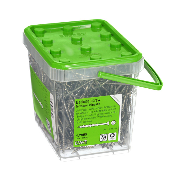 TRALLSKRUV 4,2X55 A4 1000ST 1000ST/HINK RF TX20