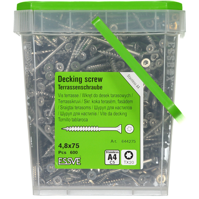 TRALLSKRUV 4,8X75 A4 600ST 600ST/HINK RF TX20