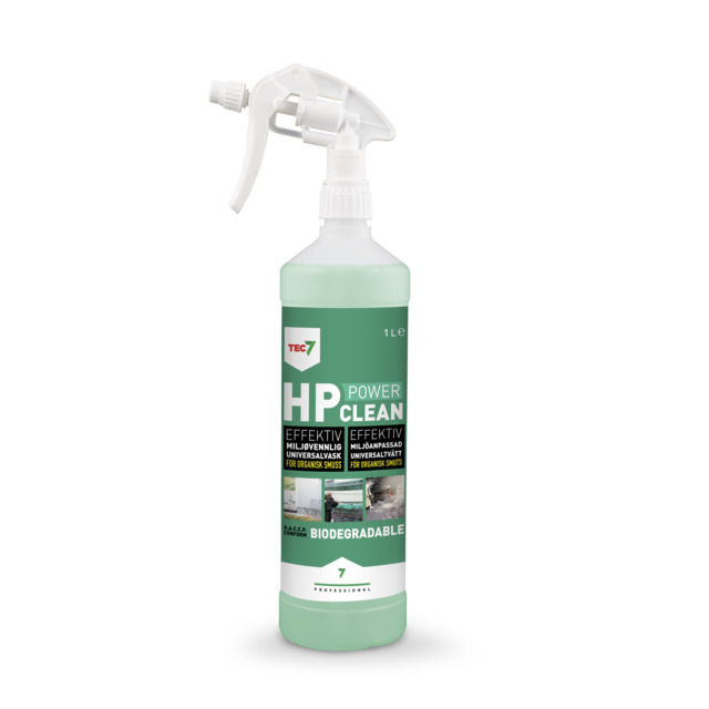 RENGÖRINGSMEDEL HP CLEAN SPRAY GRÖN 1L | Beijerbygg Byggmaterial