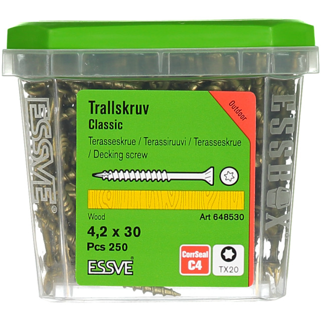 TRALLSKRUV CS 4,2X30MM 250ST