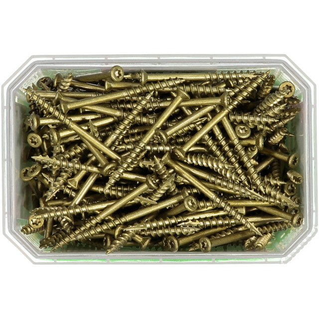 TRALLSKRUV ESSVE CORR 4,5X55 250ST TX20 FÖR TRÄREGEL | Beijerbygg Byggmaterial