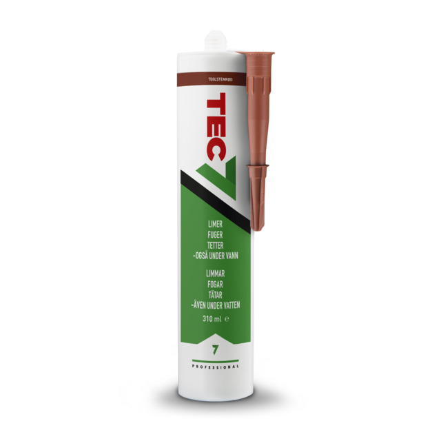 LIM&FOGMASSA TEC7 TEGELRÖD PATRON 310ML