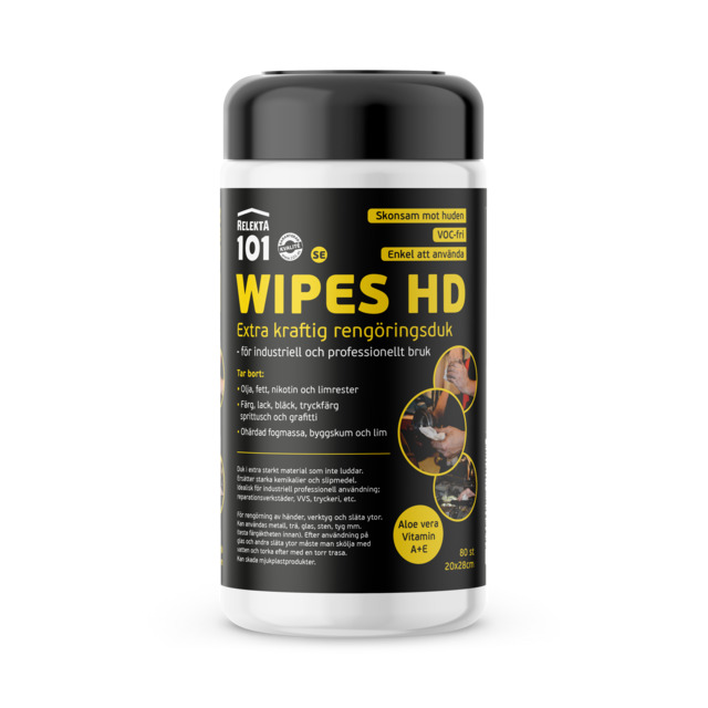 VÅTSERVETT 101 WIPES HD 20X28CM 80ST | Beijerbygg Byggmaterial