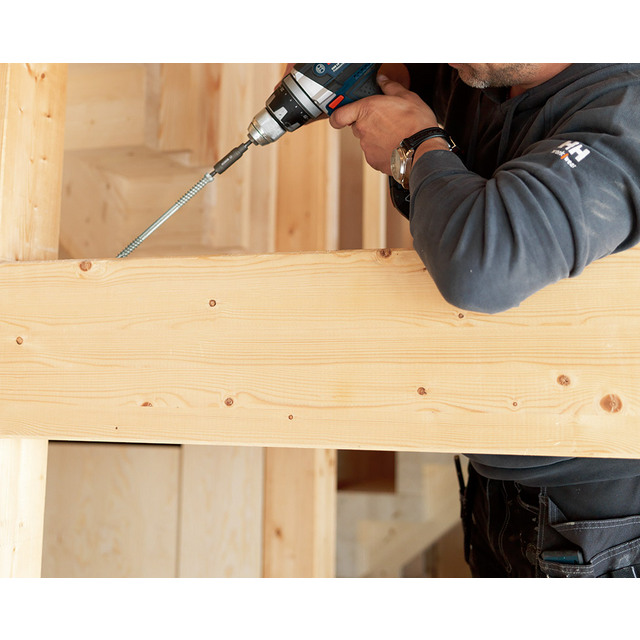 TRÄSKRUV ET-T 8,2X245 50ST CUTTER CS KONSTRUKTION