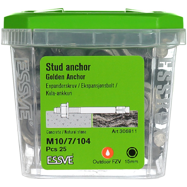 EXPANDER G-A VFZ M10X104 25ST