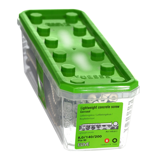 LÄTTBETONGSKRUV FS CS 8X200 50ST