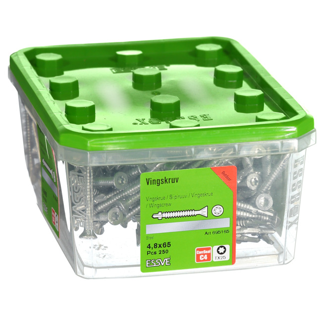 VINGSKRUV TX FS CS 4,8X65 250ST