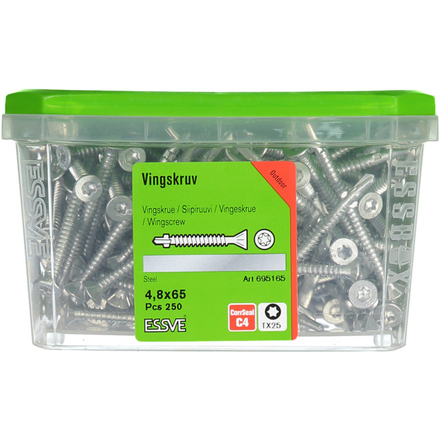 VINGSKRUV TX FS CS 4,8X65 250ST