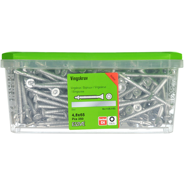 VINGSKRUV TX FS CS 4,8X65 250ST