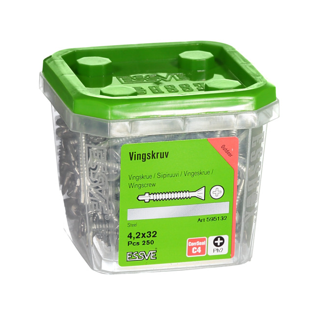 VINGSKRUV FS CORRSEAL 4,2X32 250ST