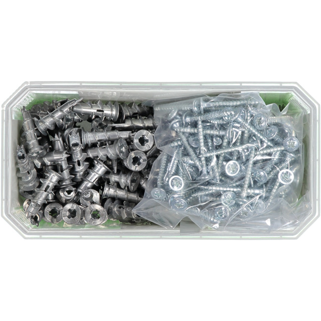 GIPSPLUGG DRIVA TP12 ZINK 100P 100ST                 103100