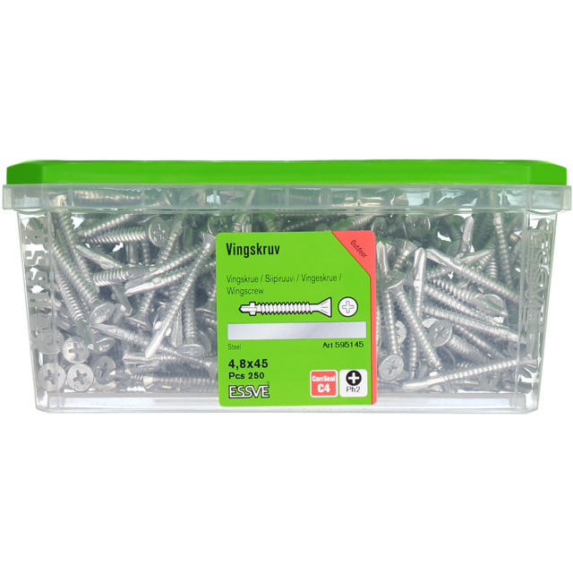 VINGSKRUV CS FS 4,8X45 250ST