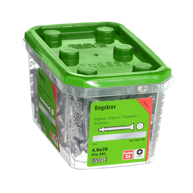 VINGSKRUV FS CS 4,8X38 250ST