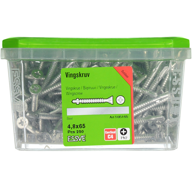 VINGSKRUV FS CS 4,8X65 250ST