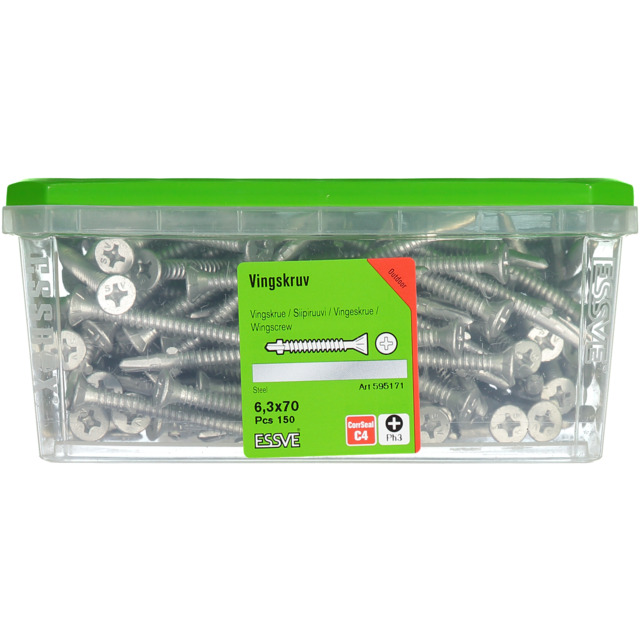 VINGSKRUV FS CS 4,8X65 250ST