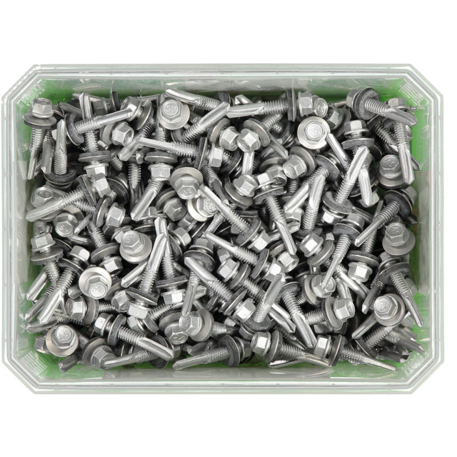 PLÅTSKRUV CORRSEAL BORRSPETS SEXKANTSSKALLE A2 BR 5,5X32MM 200ST | Beijerbygg Byggmaterial