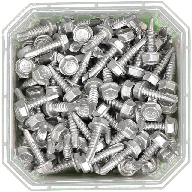 PLÅTSKRUV BS 6K CORR 4,8X19 CORRSEAL 250ST | Beijerbygg Byggmaterial